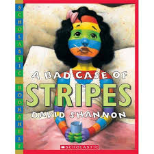 Gives us several clues about the story to come. A Bad Case Of Stripes Scholastic Bookshelf By David Shannon Paperback Target
