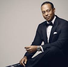 Tiger Woods With Rolex Submariner Men Mode Rolex Men Submariner