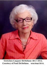 Gretchen Caspary DeStefano (1917-2014)