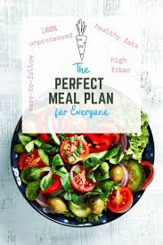The Perfect Meal Plan For When You Need To Eat Better Right Now In 2020 Meal Planning Special Diets Healthy Eating