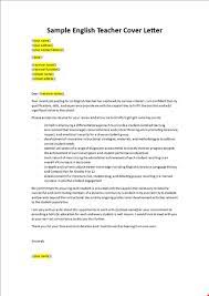 Please look over my enclosed resume. Application Letter For A Teaching Job As An English Teacher