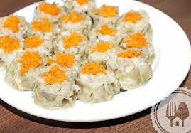 Siomay By Tjai Liem Hiong Best To Chop In Small Squares The Shrimps For This Dumpling Because The Flavor Will Nyonya Food Recipes Appetizers Easy Finger Food