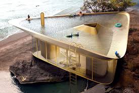 Rooftop Pool Mal Anders Das Anti Reality Summer House Konzept Sommerhaus Pool Dach
