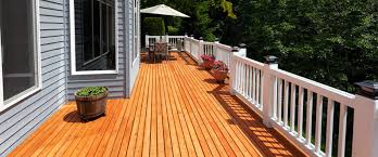 * never have to paint, stain or seal * no splinters, slivers or revealing nails * more durable than other composite boards* * heat blocking technology keeps decks cooler * rice husk formula means no rotting or molding How To Finish Cedar Decking Mccray Lumber
