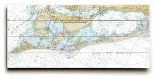Fl Anna Maria Island Longboat Key Fl Nautical Chart Sign