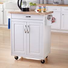 Maybe you would like to learn more about one of these? Mainstays Kitchen Island Cart With Drawer Spice Rack Towel Bar Butcher Block Top White Walmart Com Walmart Com