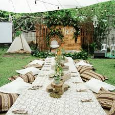 Decoration Debut Decoration Simple 18th Birthday Party Ideas At Home Rustic Bohemian Theme For My 18th Birthday Bohemian Birthday Party Boho Birthday Party Bohemian Birthday