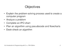 Ppt An Introduction To Programming With C Fifth Edition