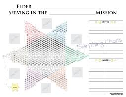 Lds Printable Missionary Countdown Chart For Elders