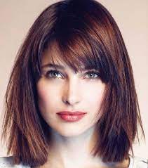 Coiffure cheveux fins1 coiffure cheveux fins. Coupe Cheveux Fins Mi Long Bangs With Medium Hair Square Face Hairstyles Hair Styles