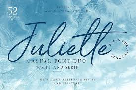 Ashley script mt font 2.97/5. Juliette Font Duo 160243 Script Font Bundles Casual Fonts Graphic Design Fonts Script