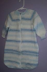 These knit baby hooded sleeping sack blanket are knitted in one long piece and then folded in half. Baby Sleep Sack Allfreeknitting Com