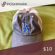 La Los Angeles Dodgers Baseball Cap Hat Los Angeles Dodgers Baseball Baseball Cap Caps Hats