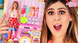 Me Converti En Barbie Chef Pastelitos Pastel Miniatura Mis Pastelitos Youtube