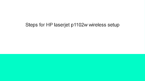 We did not find results for: Steps For Hp Laserjet P1102w Wireless Setup By Anshu Issuu