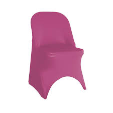 Make it pretty event and wedding decor is having a diy chair cover rental special. Stretch Spandex Folding Chair Cover Fuchsia Your Chair Covers Inc