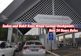 It is the main road crossing between malaysia and thailand and most long distance buses between the two countries use this checkpoint. Sadao And Bukit Kayu Hitam Custom Checkpoints New 24 Hours Rules