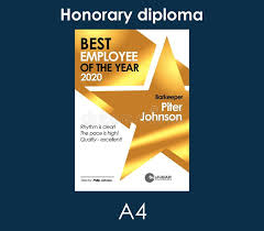 You can simply use a blank template to print the necessary information. Diploma Best Employee Of The Month Golden Template With Gold Metal Texture Cool Design Frame Stock Illustration Illustration Of Flyers Business 105139522