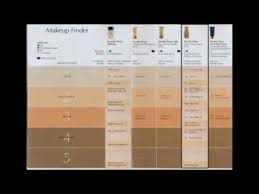 estee lauder makeup color chart best picture of chart