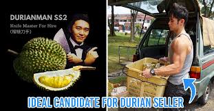 Disini anda boleh lihat pelbagai kredit kad daripada pelbagai bank. M Sia S Durianman Ss2 Posts Hilarious Durian Knife Master Job Ad
