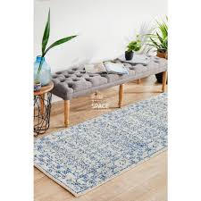 Solid outdoor indoor/outdoor distressed/overdyed french country area rug. Buy Evoke Whisper White Runner Rug By Rug Culture Fast Shipping Australia Dress Your Space