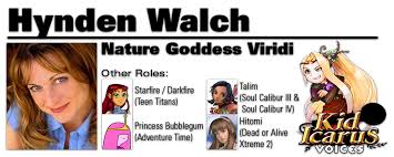 Kid Icarus Uprising Part 8 Voice Actor Spotlight Hynden Walch Viridi