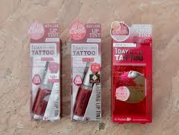 They are organised by categories of products : New K Palette 1 Day Tattoo Semi Matte Lip And Cheek Tint Review The Beauty Junkee