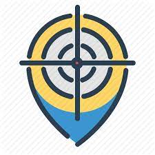 Aim Location Map Pin Target Icon Download On Iconfinder Map Location Icon Icon