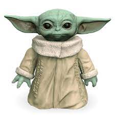 Baby Yoda Front View Standing Transparent Png Stickpng