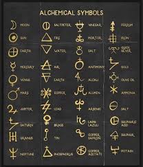 In alchemy, people used the phoenix as an emblem, denoting the purifying and transforming of fire and sulfur. Alchemical Symbols On Tumblr