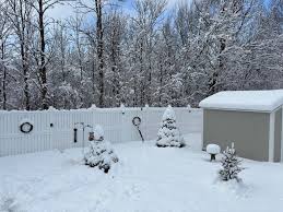 From my back door, Lancaster NY