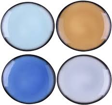 Check spelling or type a new query. Amazon Com Dus Colorful Ceramic Dinner Plates Set 10 4 Inch Curved Dinnerware Set Platters Dishes For Restaurant Home Party Set Of 4 Dinner Plates