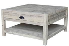 Square oak farmhouse coffee table. 12 Affordable Farmhouse Coffee Tables