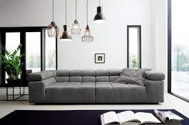 Part of our online exclusive range, the luna sofa collection would make a modern addition to any living space combining retro inspired. Inosign Big Sofa Ancona Mit Auffalliger Steppung Inkl 2 Zierkissen Und Verstellbaren Kopfstutzen Online Kaufen Otto