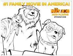 Pictures of nut job coloring pages and many more. The Nut Job Movie Printable Coloring Page Mama Likes This