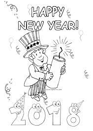 Explore our vast collection of coloring pages. Printable New Year 2018 Coloring Pages