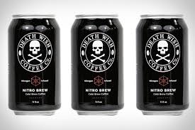 Some even compare the foamy head of nitro cold brew to a stout beer like guinness. Death Wish Nitro Brew Coffee Uncrate