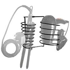 Pukkr Seche Cheveux Et Defrisant Support Mural En Metal Avec Range Cables Accrochage Suspendu En Spirale Resistant En 2020 Support Mural Range Cables Seche Cheveux