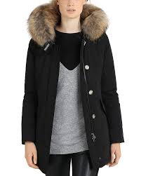 john rich bros fur trim luxury arctic parka