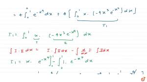 Integral juga dikenal sebagai antidiferensial dan dilambangkan dengan bentuk sebuah fungsi f(x) disebut sebagai integral dari f(x) selagi apabila turunan pertama f'(x) = f(x). The Value Of The Definite Integral Int E X 4 2 Ln X Sqrt X 2 1 5x 3 8x 4 Dx Is Equal To