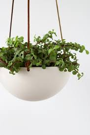 These stylish fibreglass planters come in a range of colours and complete with plants ready to grow. Hanging Ceramic Porcelain Planter Medium Size Geometric Etsy Hanging Planters Planters Porcelain Planter
