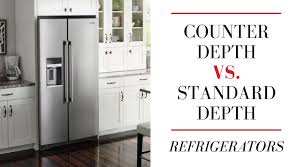 When you buy kitchen cabinets online through our free online design service, you are covered by the cabinets.com designer reassurance program, which ensures the correct cabinets and moldings are ordered to successfully complete your kitchen project. Counter Depth Vs Standard Depth Refrigerators