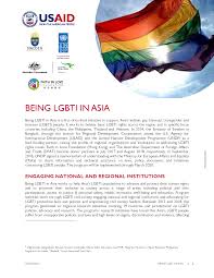 They are all part of the lesbian, gay, bisexual, and transgender (lgbt) population that is part of the while i climbed the corporate ladder through those years, leaders in malaysia continued to fuel homophobia with some referring to the lgbt people as. Being Lgbt In Asia Asia Regional U S Agency For International Development