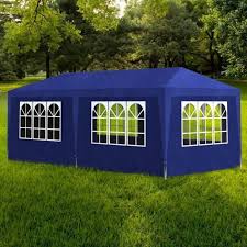 Cesar Tonnelle De Jardin Tente De Reception Chapiteau Bleu 3x6m Achat Vente Tonnelle Barnum Cesar Tonnelle De Jardin Tente Cdiscount