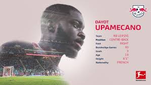 Dec 02, 2019 copyright : Bundesliga Dayot Upamecano The Rb Leipzig Defender With The World At His Assured Feet