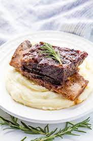 Classic Braised Beef Short Ribs Recipe Braised Beef Beef Short Ribs Recipes