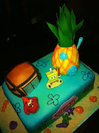 Birthday Cake Ideas For 5 Year Old Boys Spongebob Birthday Cakes For Girls Spongebob Birthday Spongebob Birthday Cake Birthday Cake Kids