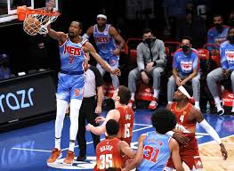 Brooklyn nets @ new york knicks lines and odds. Brooklyn Nets Vs New York Knicks Combined Starting 5 Featuring Kevin Durant And Rj Barrett