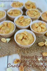 In a large bowl, cream butter with the white and brown sugars. Meet Your New Favorite Christmas Candy Recipe This Super Simple Peanut Butter White Chocolate Crock Pot Candy Crockpot Candy Candy Recipes Crock Pot Desserts