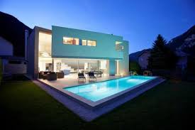 Moderne Villa Pool Schweiz Moderne Architektur Architektur Villa Design